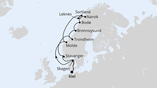 Norwegen mit Lofoten und Vesteralen